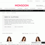 Monsoon（モンスーン）リラックスした大人の女性向けブランド